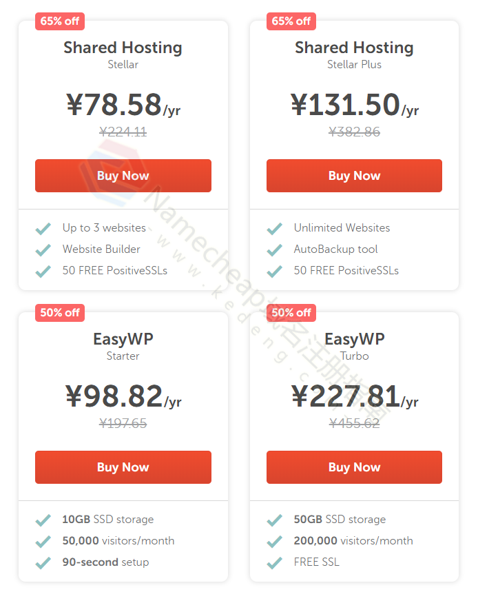Namecheap促销狂欢  域名注册可节省50％