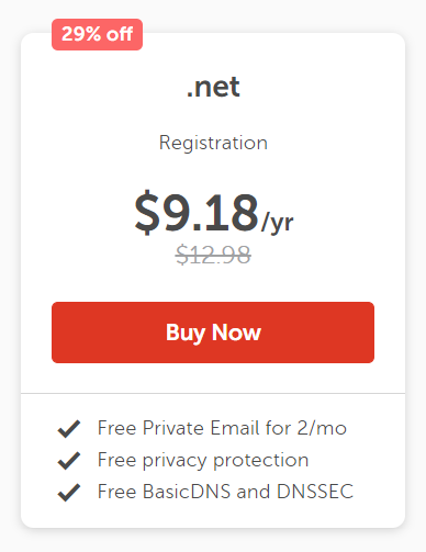 Namecheap网络安全月促销开始 .net域名仅需.18/年