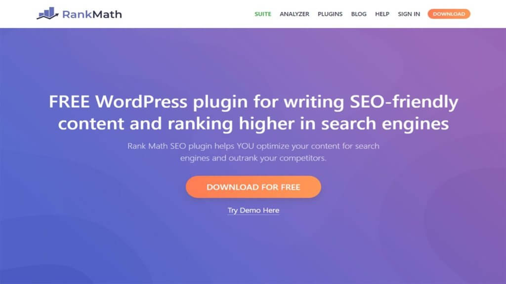 Rank Math SEO插件