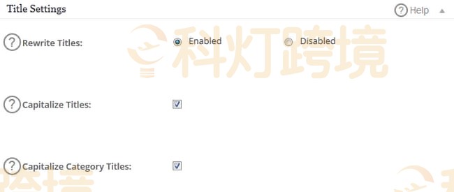 标题设置1