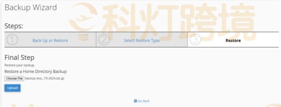 选择Home Directory