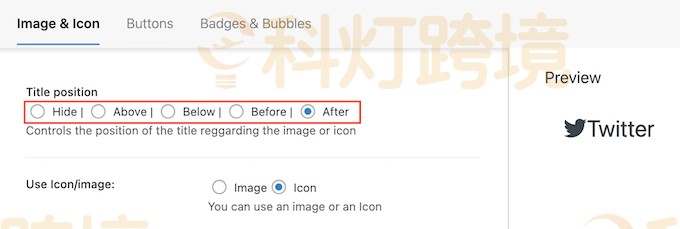 选择“隐藏”单选按钮来隐藏标题