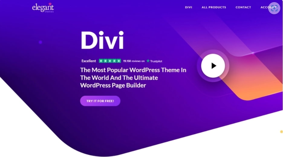 WordPress企业主题推荐Divi