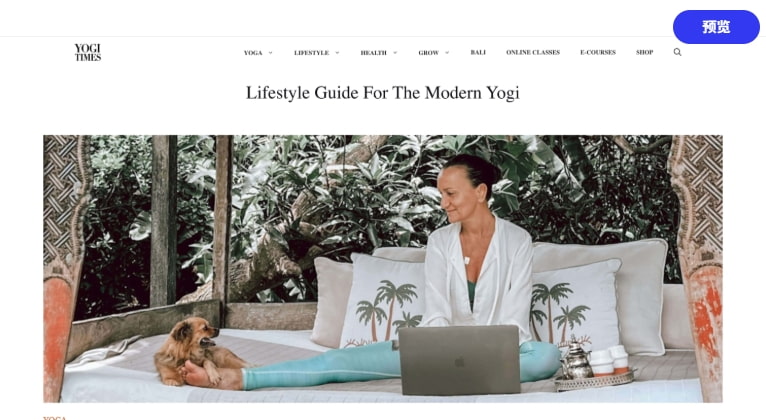 YOGI TIMES外贸网站建设