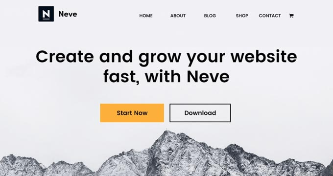 WordPress博客模版推荐Neve