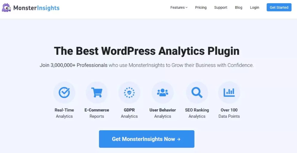 MonsterInsights插件